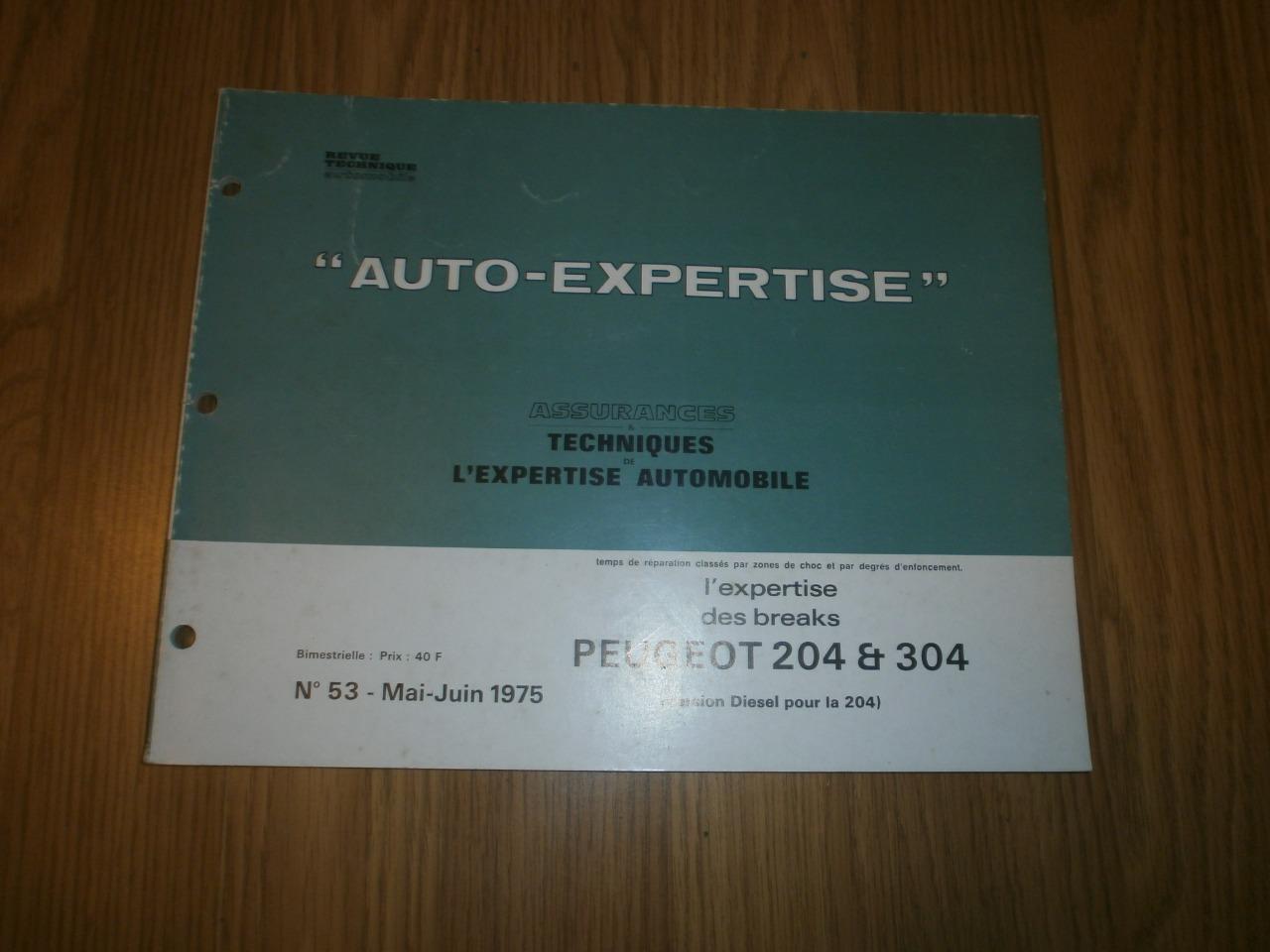 Auto Expertise Peugeot 204/304 LesAnciennes.com