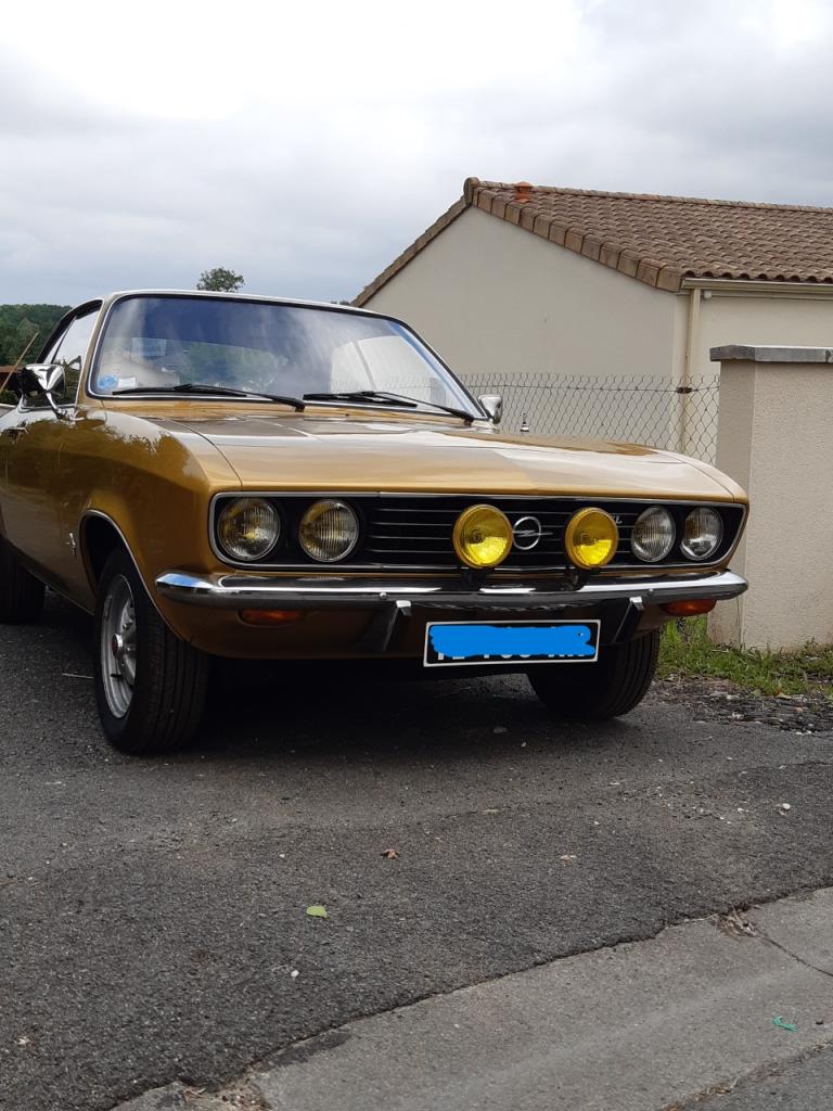 OPEL Manta coupé - 1972 LesAnciennes.com