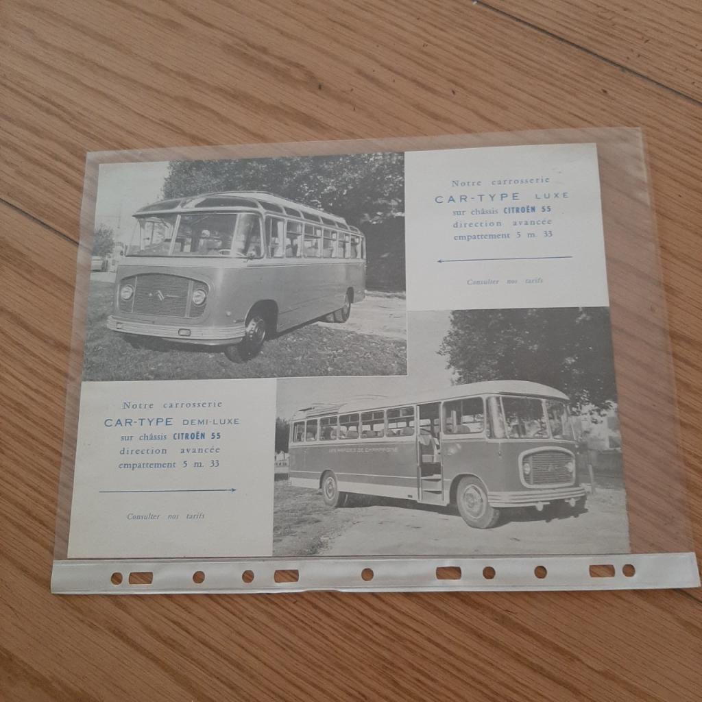 Brochure publicitaire autobus citroen LesAnciennes.com