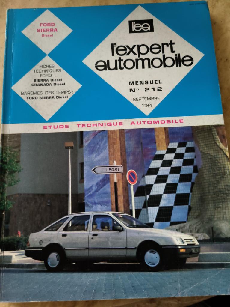 RTA Ford Sierra diesel N°212 septembre 84 LesAnciennes.com
