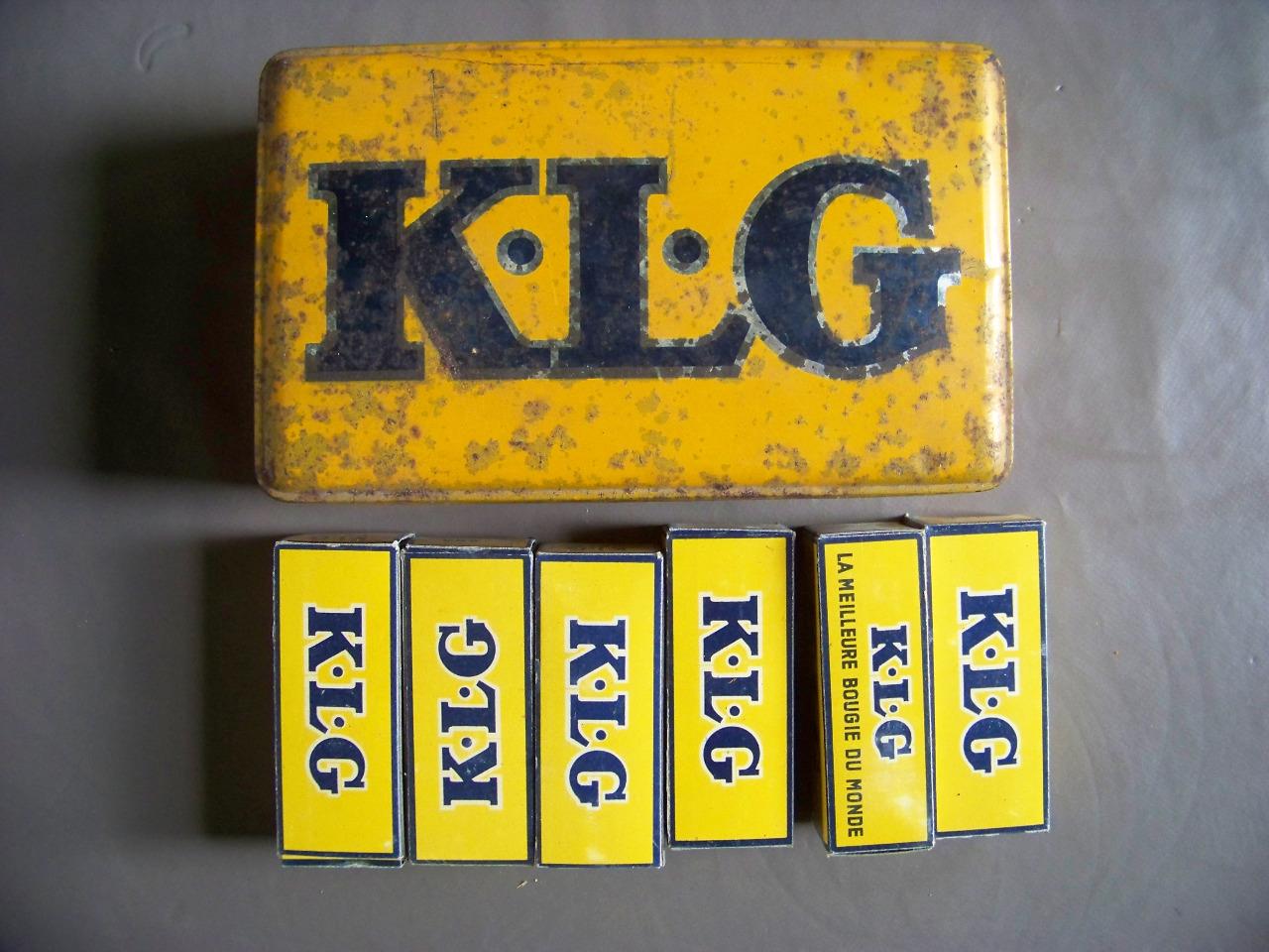 Boite à bougie KLG + 6 bougies CK9 LesAnciennes.com