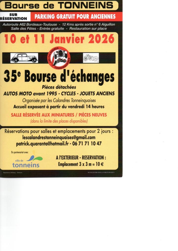 Bourse de Tonneins LesAnciennes.com