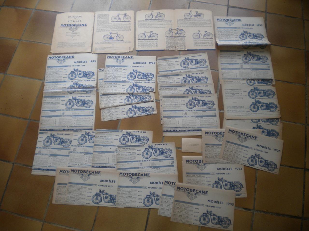 Lot de publicités Motobécane Motoconfort LesAnciennes.com