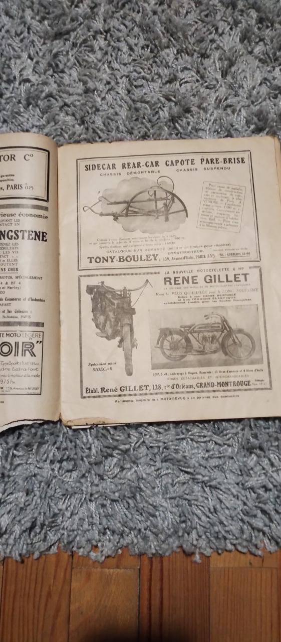 Moto Revue de 1922 LesAnciennes.com