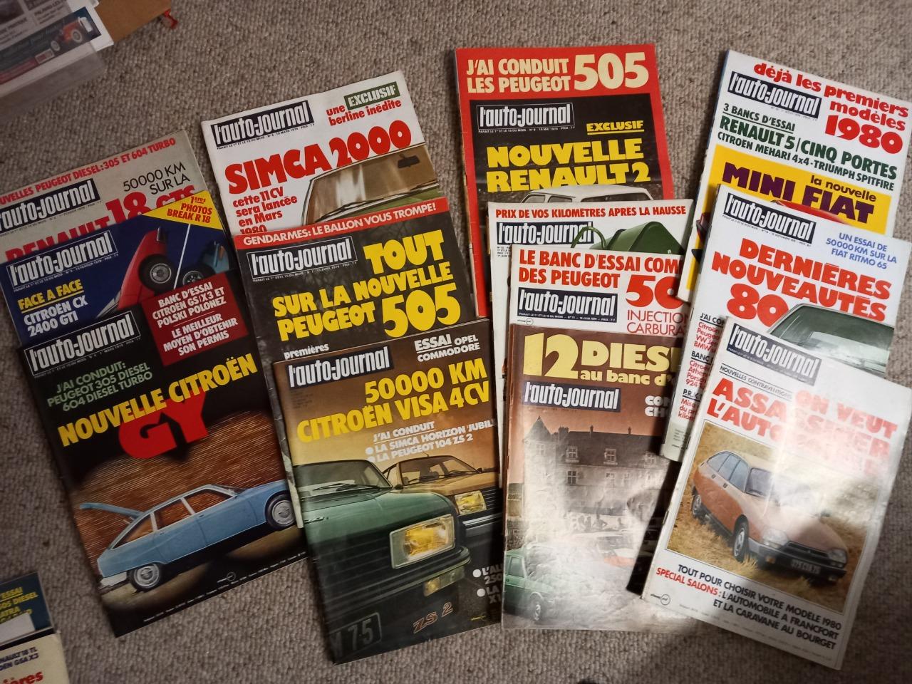 Lot Autojournal Années 70 LesAnciennes.com