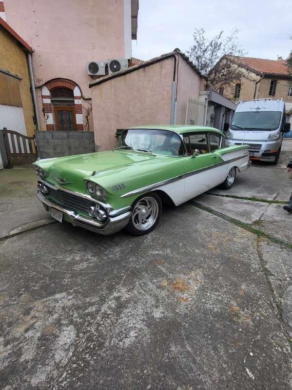 CHEVROLET Bel Air coupé 2 portes - 1958 LesAnciennes.com