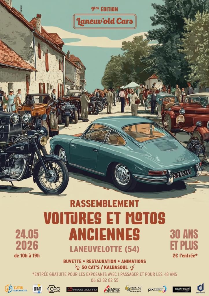 Grand rassemblement de véhicules anciens LesAnciennes.com