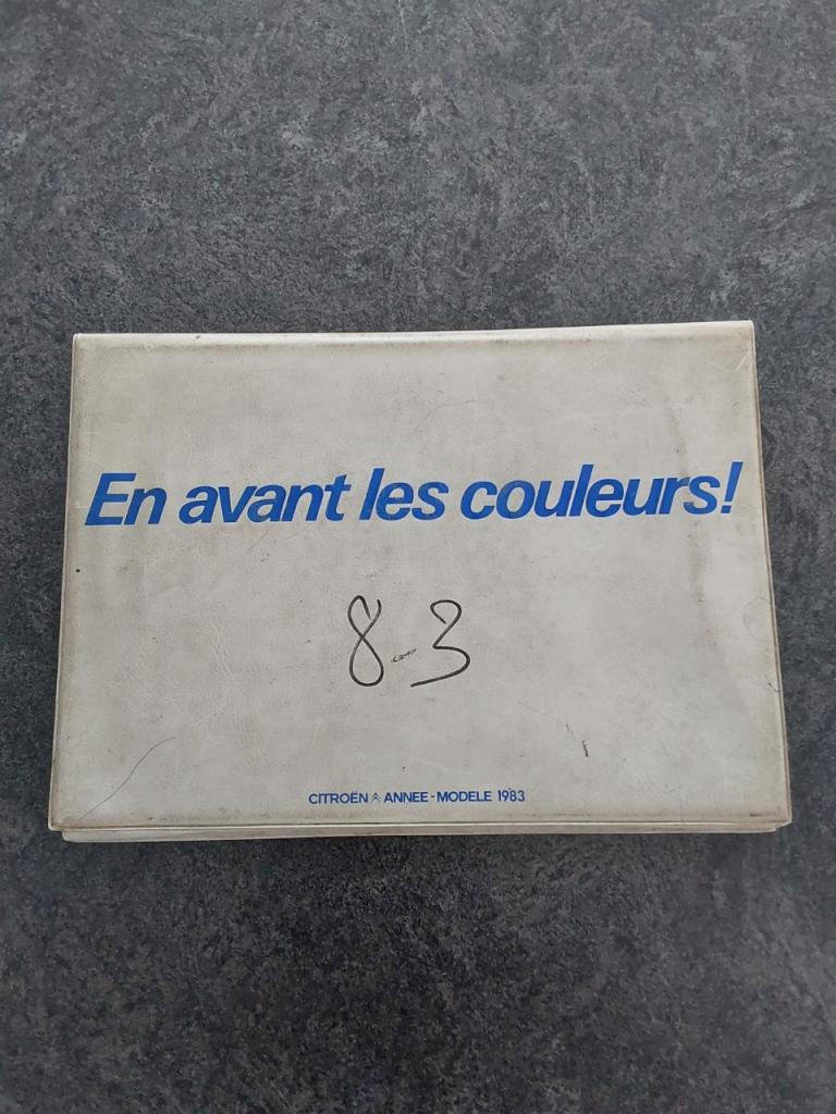 Nuancier Citroën LesAnciennes.com