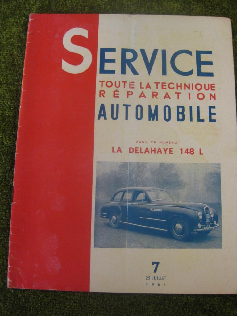 Delahaye 148 L. Revue Service (RTA) LesAnciennes.com