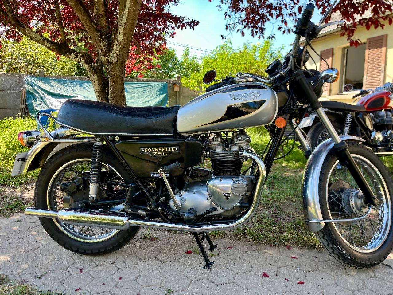 TRIUMPH Bonneville T140 - 1982 LesAnciennes.com