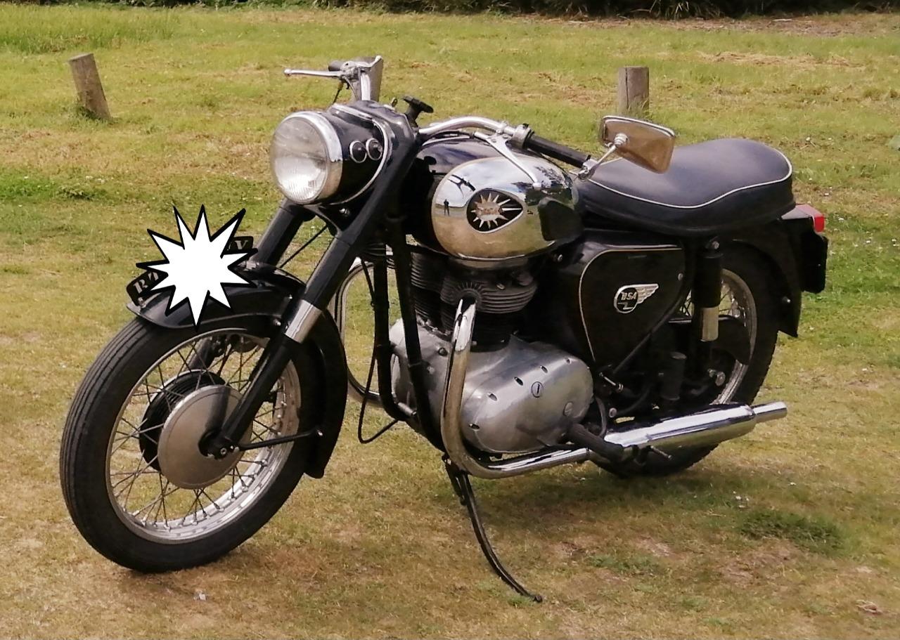 BSA A65 A65 - 1962 LesAnciennes.com