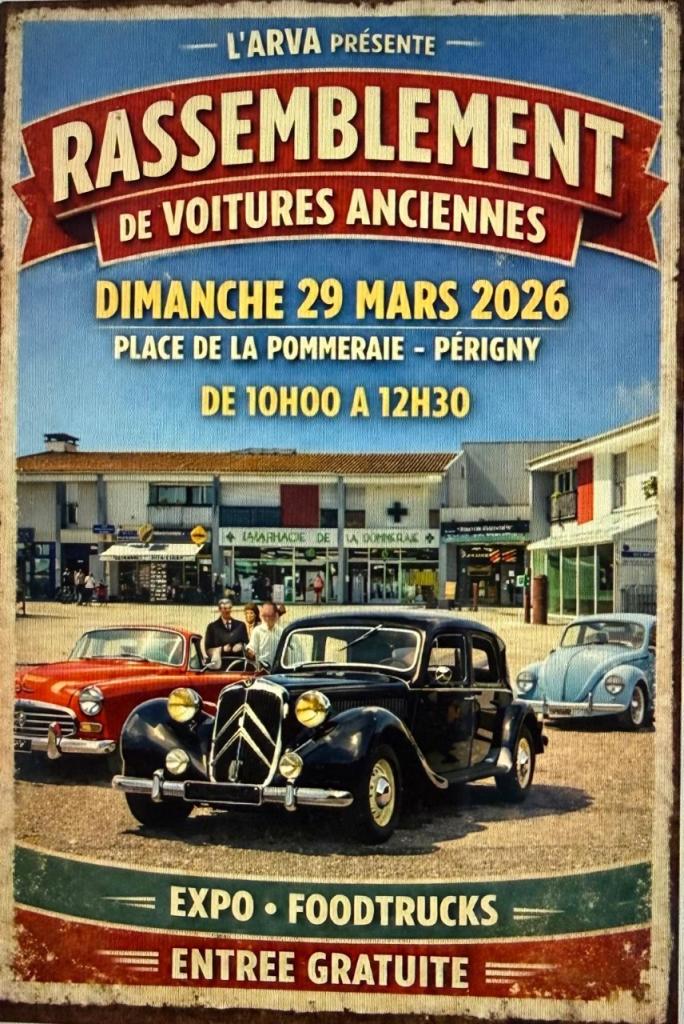 Rassemblement interclubs ARVA à PERIGNY LesAnciennes.com