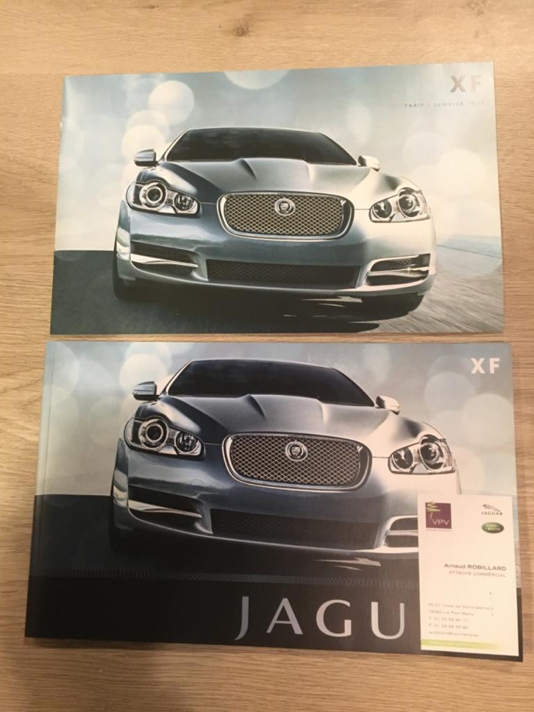 Catalogue publicitaire JAGUAR XF LesAnciennes.com