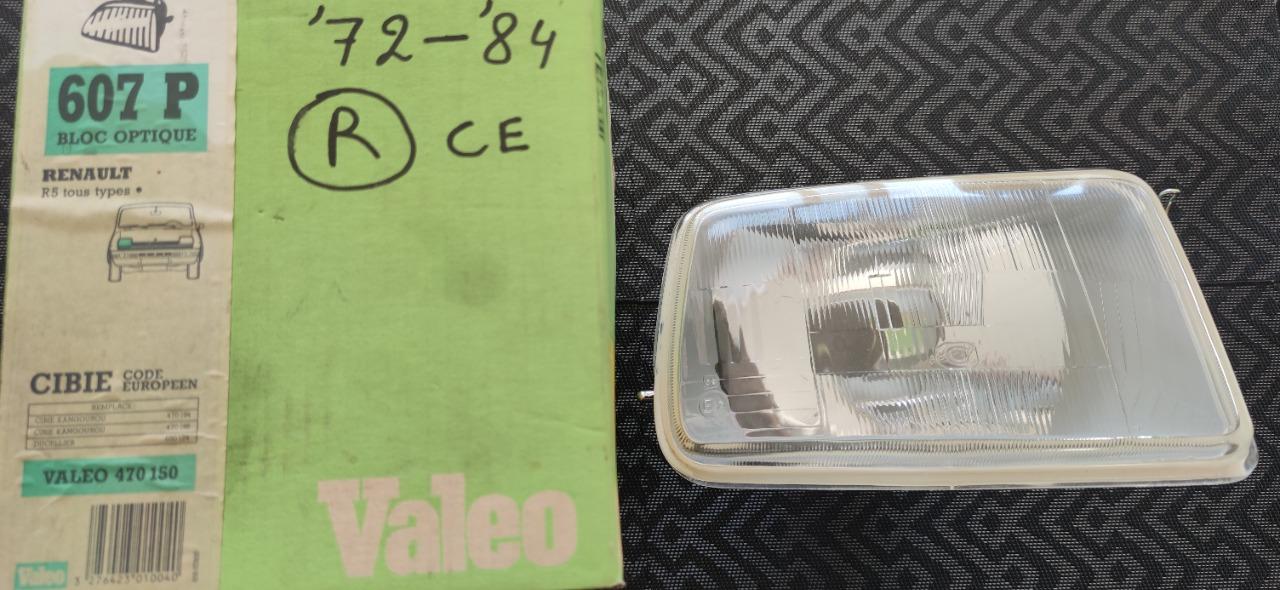 Phare droit cibié RENAULT 5 (R5) LesAnciennes.com