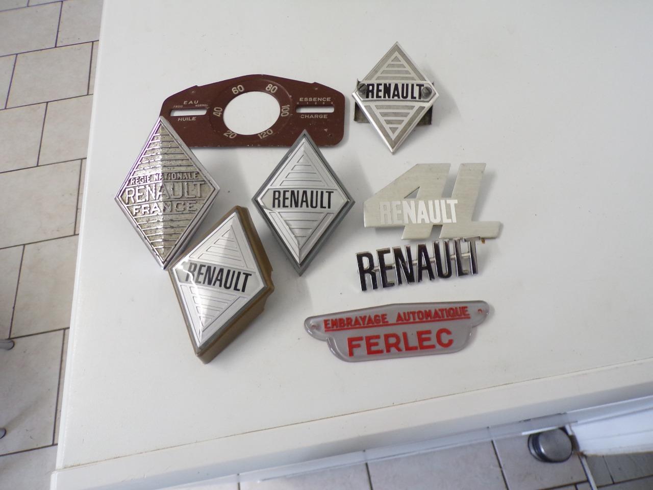Pièces RENAULT monogrames renault LesAnciennes.com