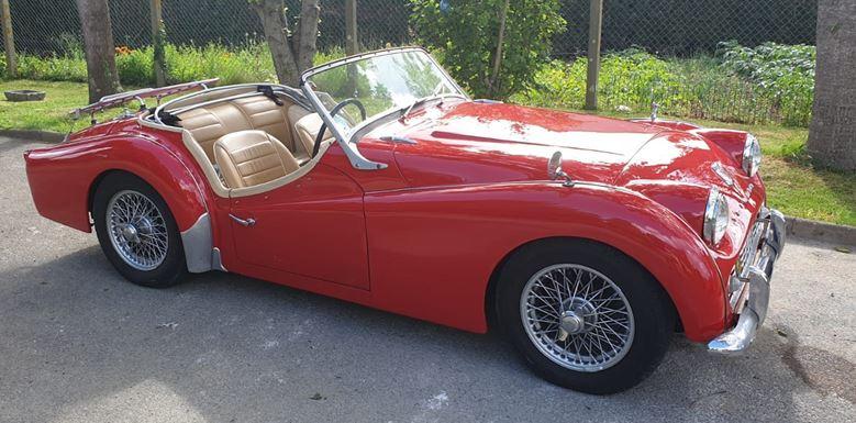 TRIUMPH TR3A - 1958 LesAnciennes.com