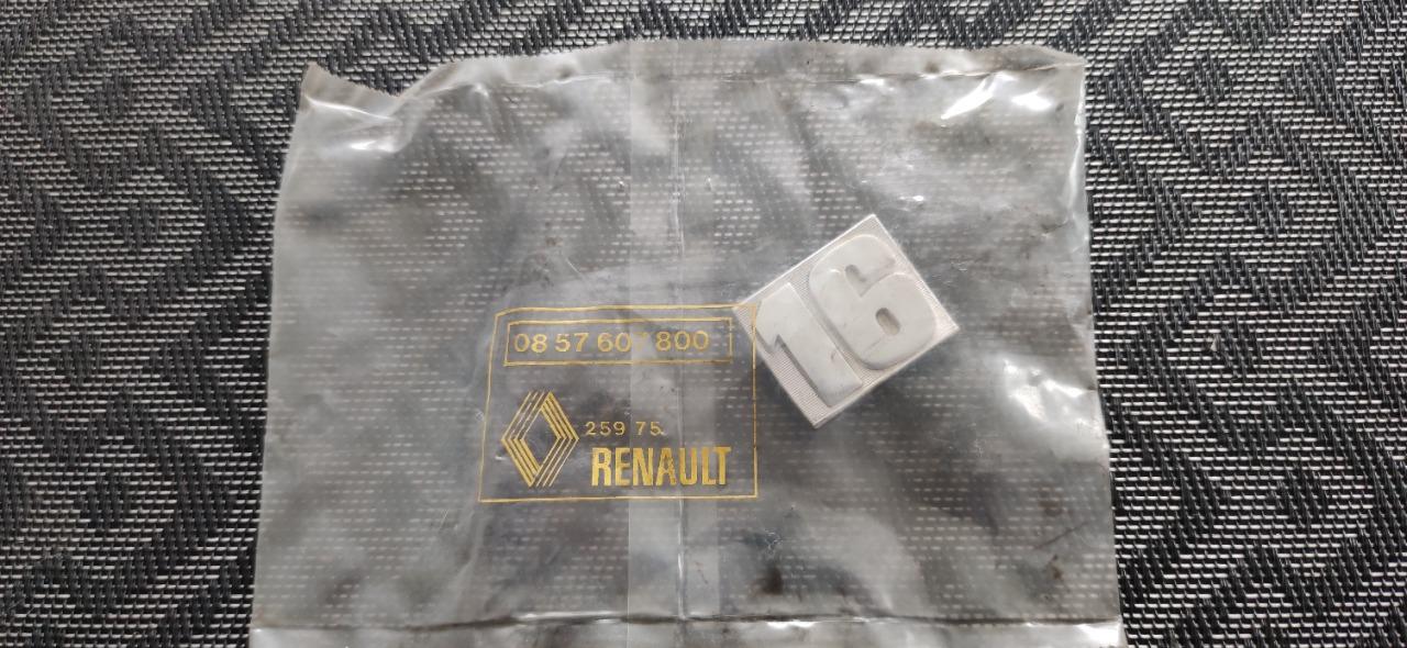 Monogramme RENAULT 16 (R16) LesAnciennes.com
