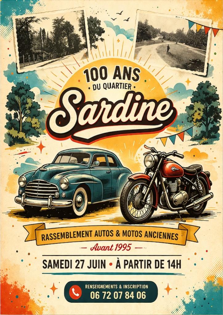 100ans du quartier de Sardine LesAnciennes.com