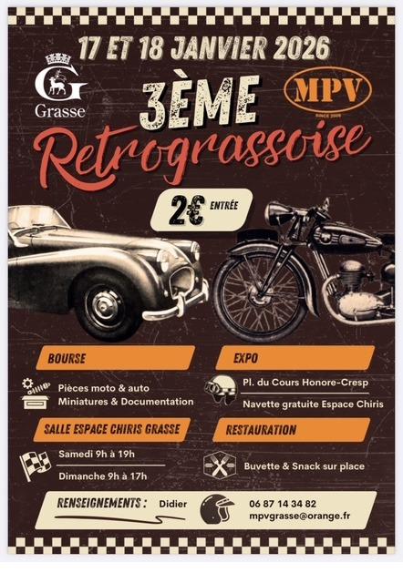 3ème Rétrograssoise LesAnciennes.com
