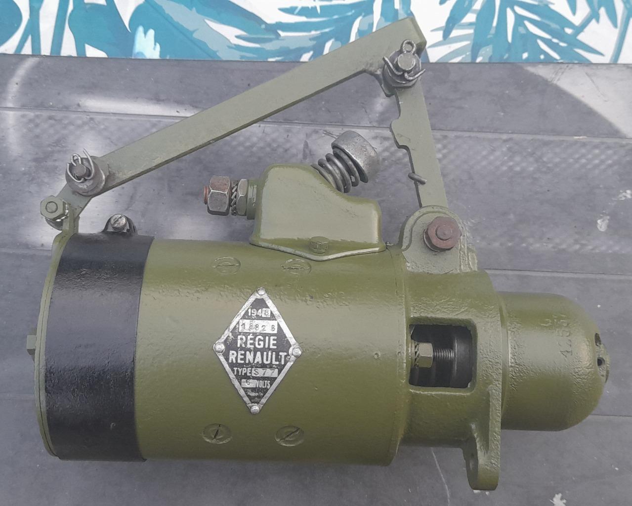 Démarreur Renault juvaquatre S 77 LesAnciennes.com