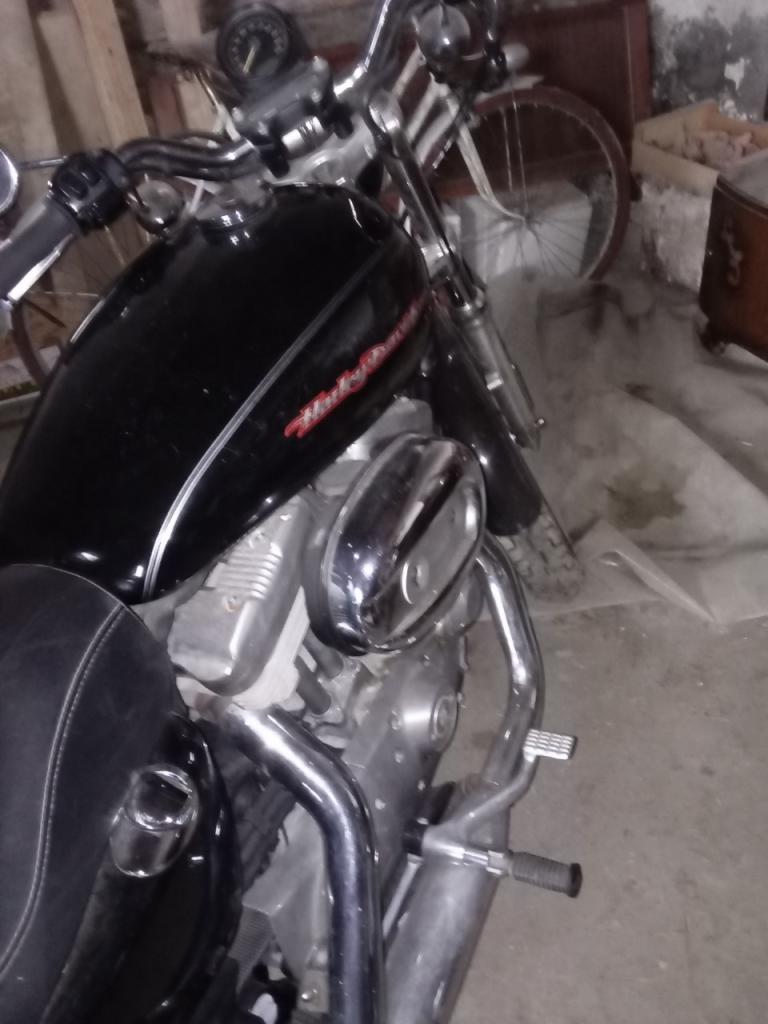 HARLEY DAVIDSON Sportster 883 black Iron - 2006 LesAnciennes.com