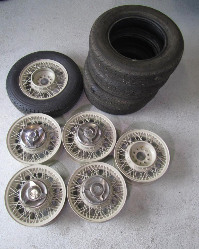 JANTES À RAYONS 15 pouces ROBERGEL années 1950/60 LesAnciennes.com