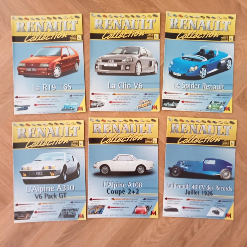 FASCICULES RENAULT SPORTIVES LOT DE 6 LesAnciennes.com