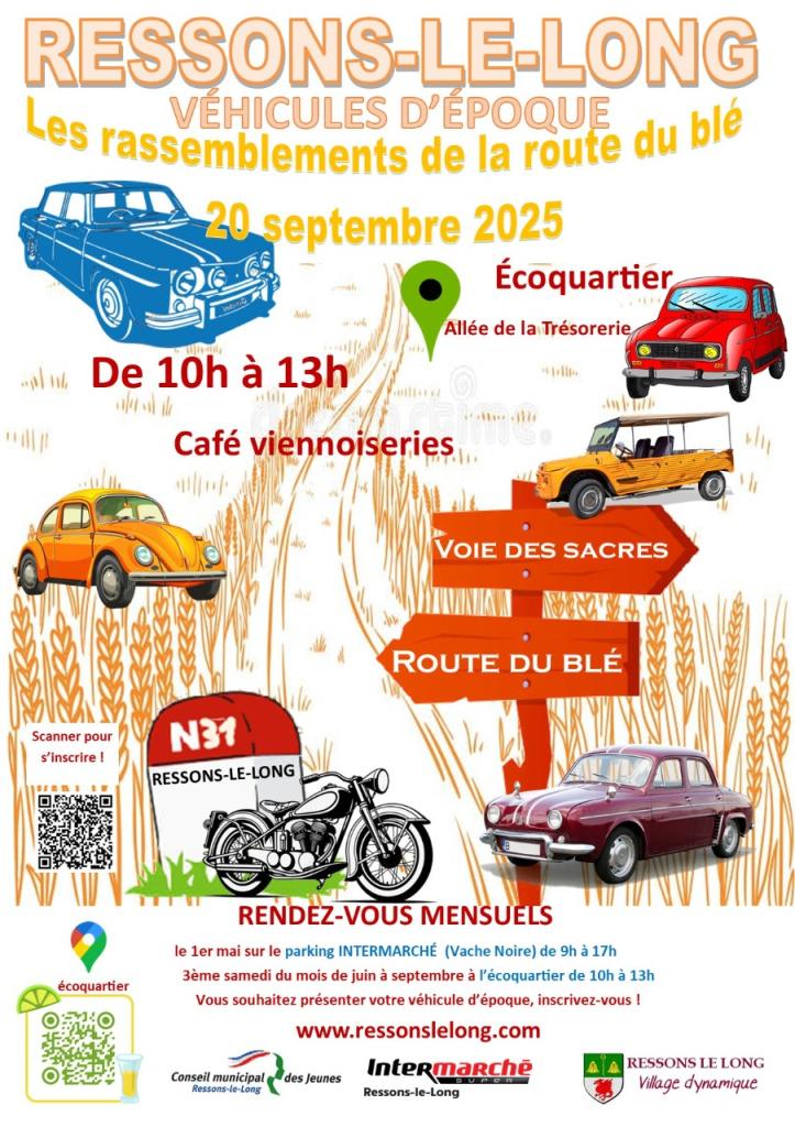 Rassemblement de la route du Blé LesAnciennes.com