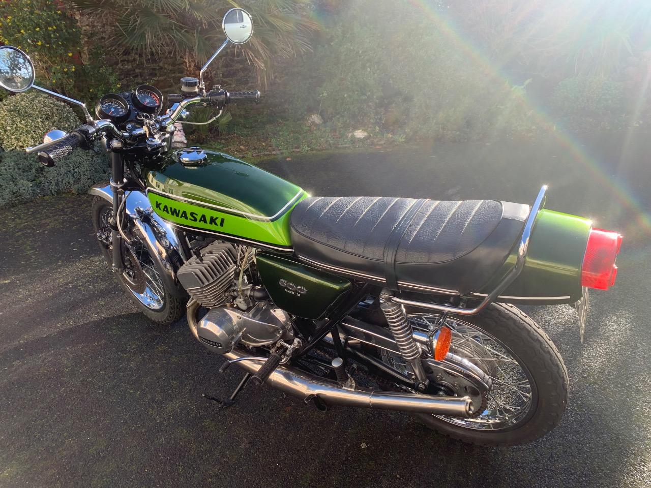KAWASAKI 500 H1 500h1d - 1973 LesAnciennes.com