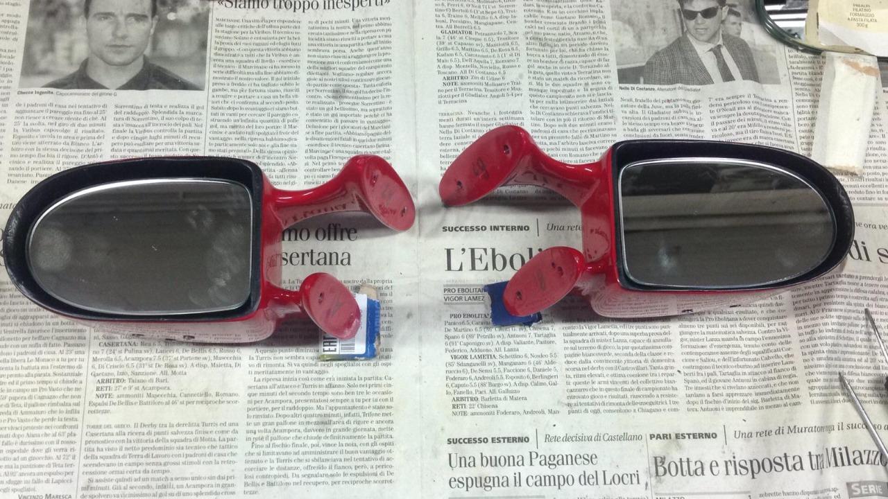 Miroirs latéraux pour Ferrari F40 Lm LesAnciennes.com