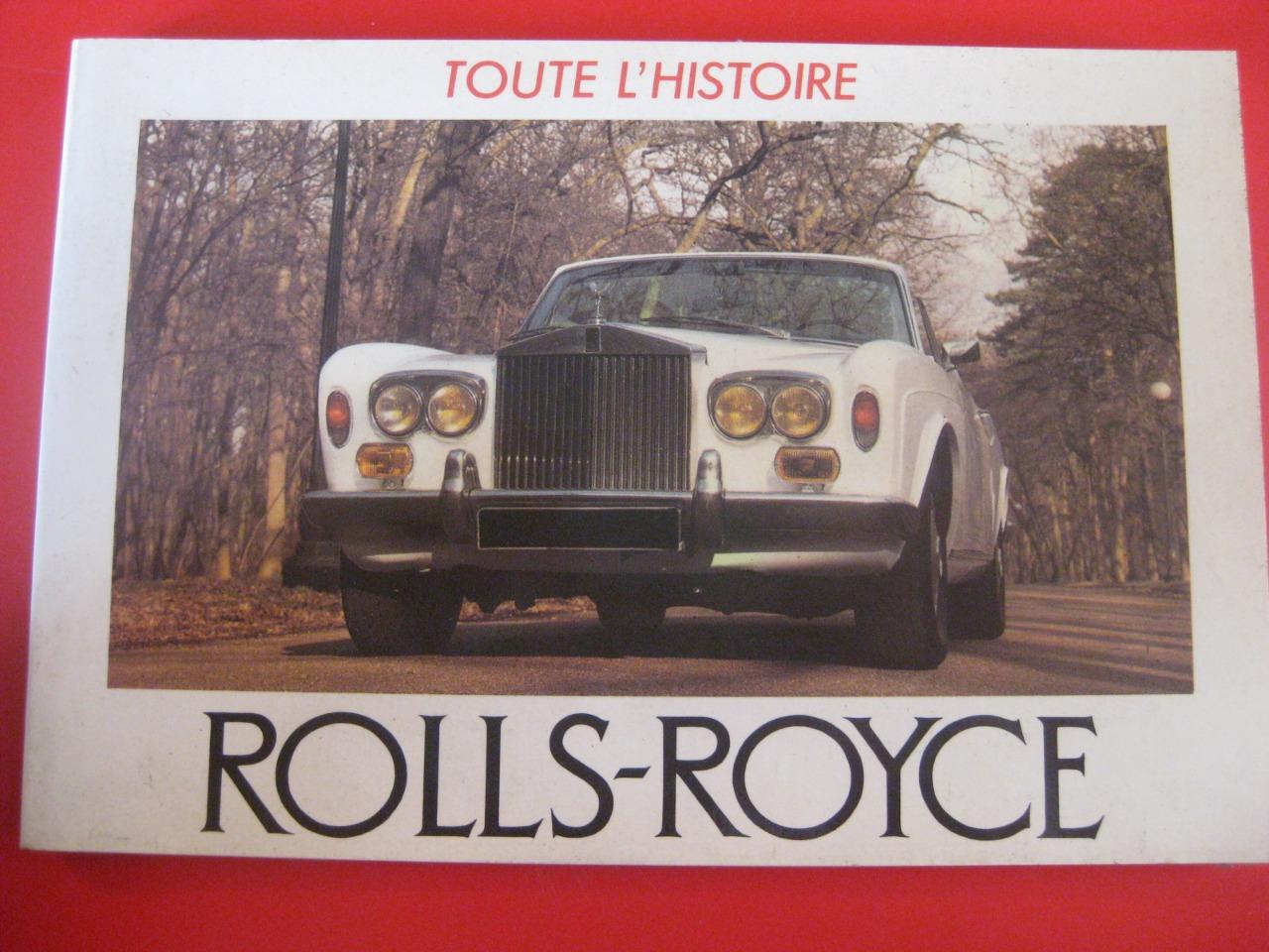 Rolls Royce, collection "Toute l'histoire" LesAnciennes.com