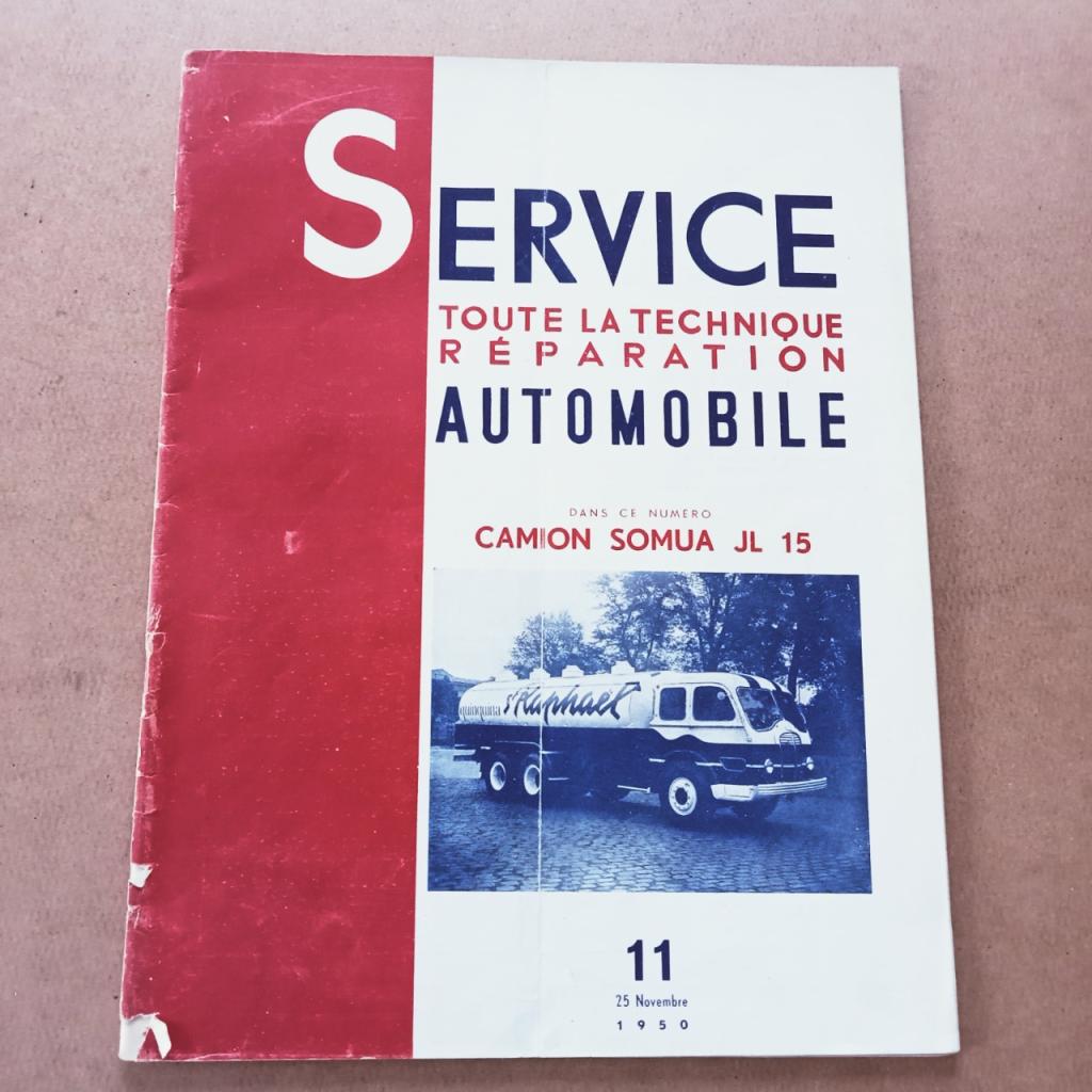 REVUE SERVICE CAMION SOMUA JL 15 LesAnciennes.com