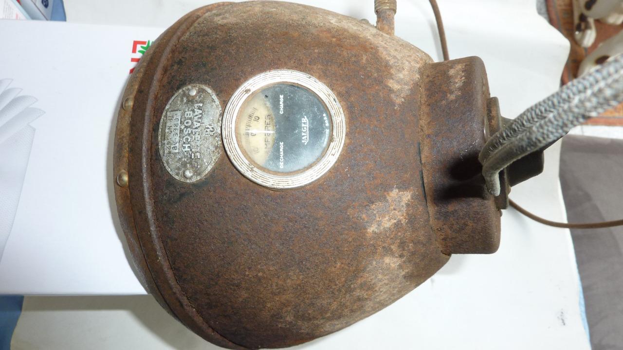 Phare bosch moto allemande NSU et autres. wermacht LesAnciennes.com