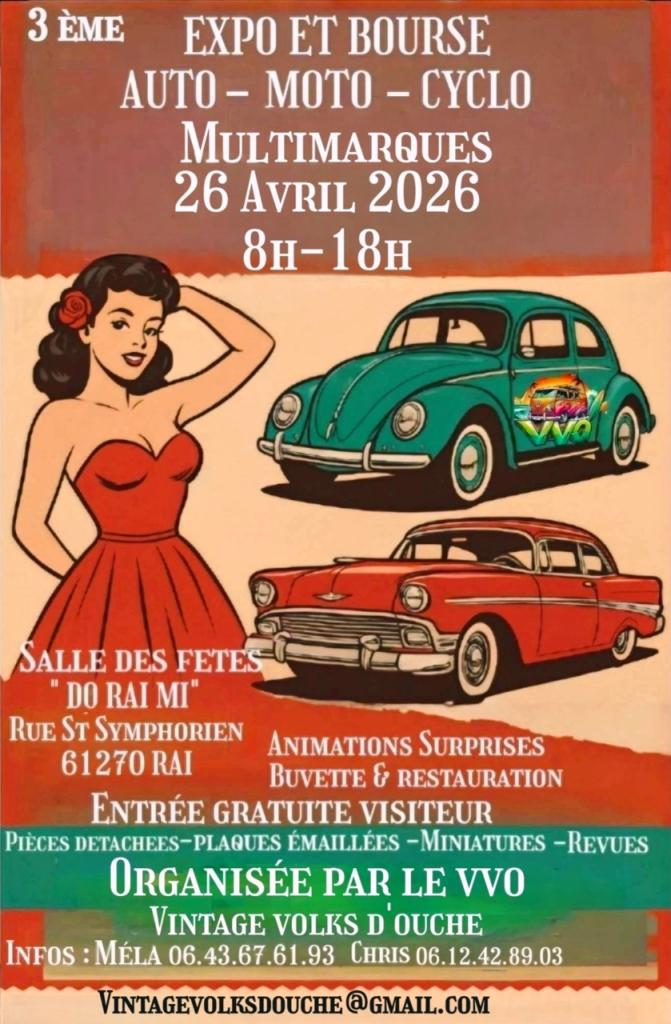 3 eme bourse d'echanges et expo auto moto tracteurs cyclos LesAnciennes.com