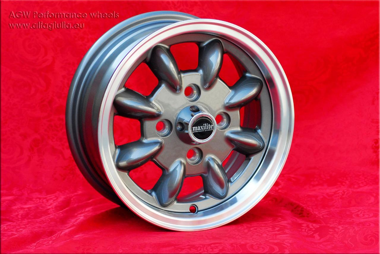 1 pc. jante Mini Minilite 5x12 ET31 Mini Mk1-3 850 LesAnciennes.com