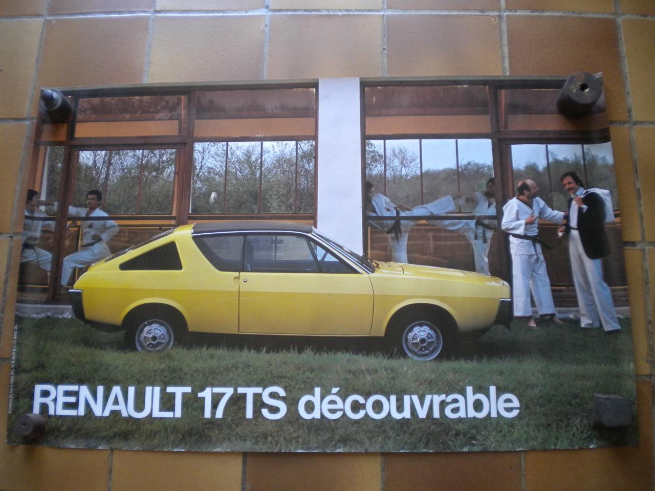 Lot 18 affiches Renault automobiles anciennes LesAnciennes.com