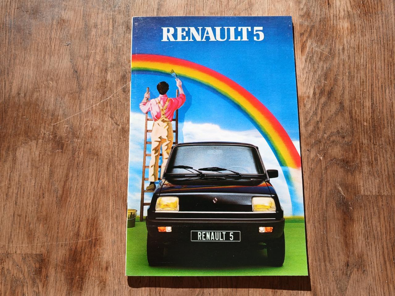 Catalogue gamme RENAULT 5 (R5) 1980 LesAnciennes.com