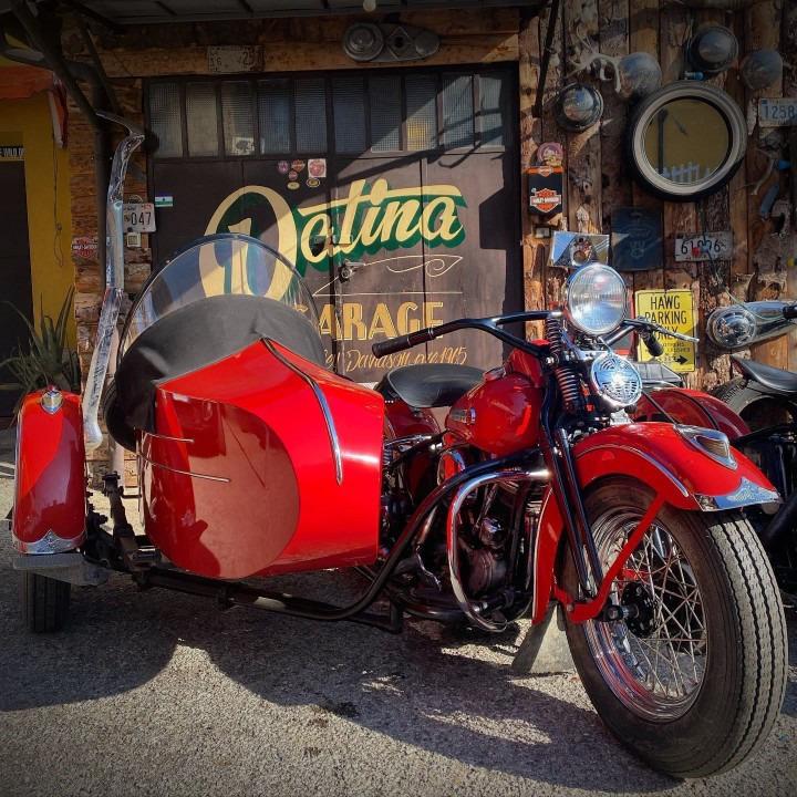HARLEY DAVIDSON Hydra Glide PANHEAD 1948 - 1948 LesAnciennes.com