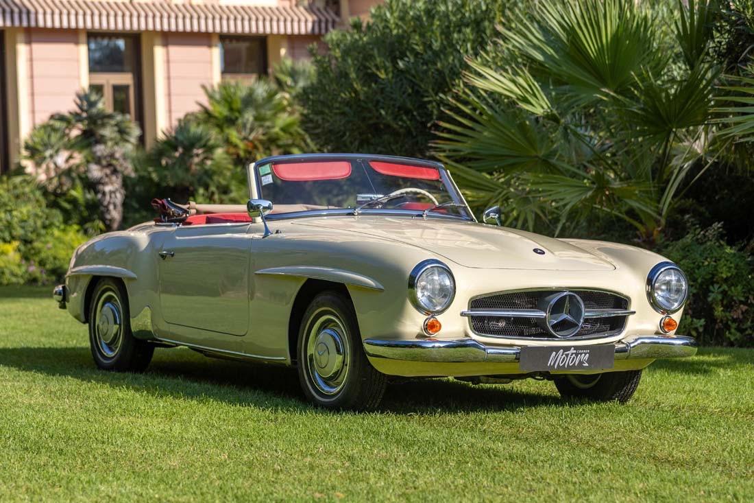 MERCEDES 190 SL Cabriolet / Hard Top - 1960 LesAnciennes.com
