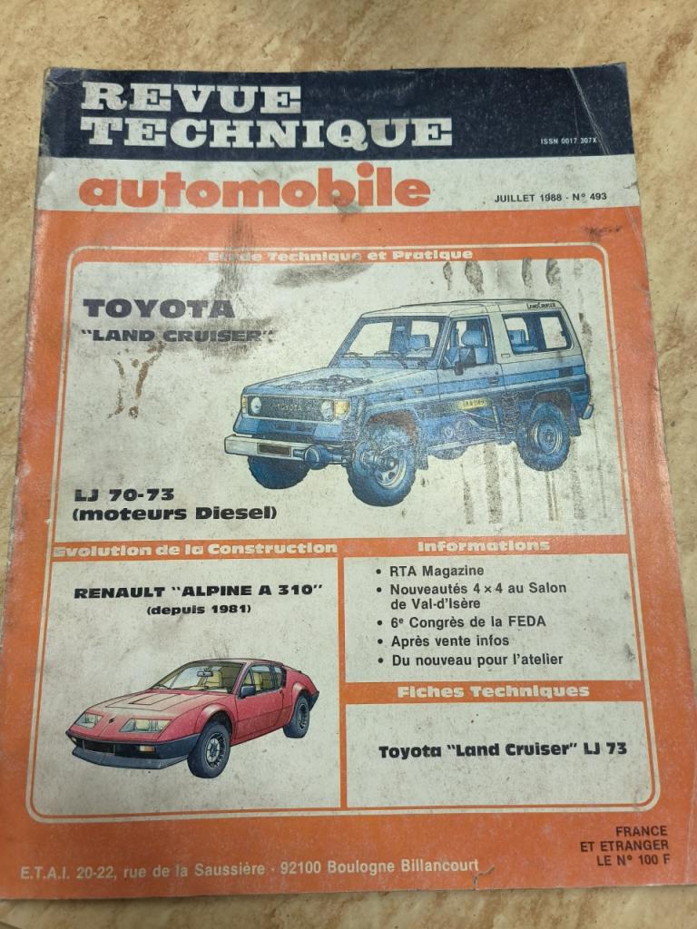 Toyota Land Cruiser LJ 70 – LJ 73 (moteurs Di LesAnciennes.com