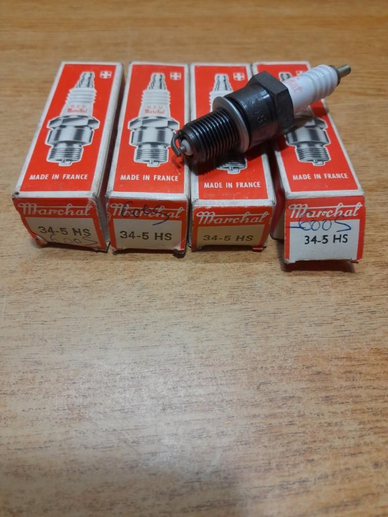 Bougies Marchal 34-5HS fiat 124 rallye 131 Escort LesAnciennes.com