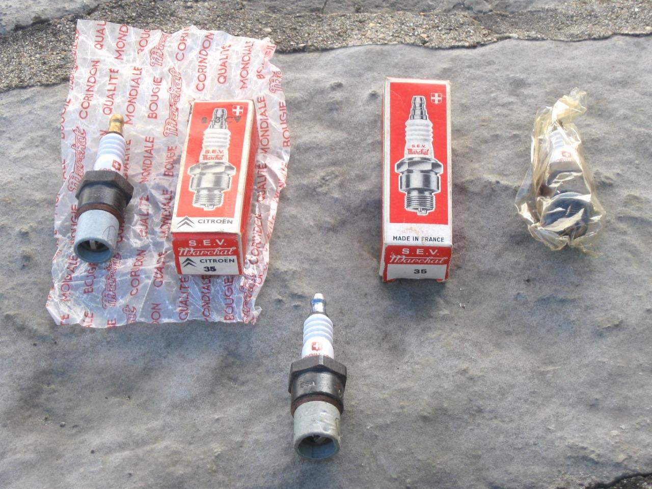 3 Bougies SEV Marchal 35 / 35A CITROEN 2CV et 3CV LesAnciennes.com