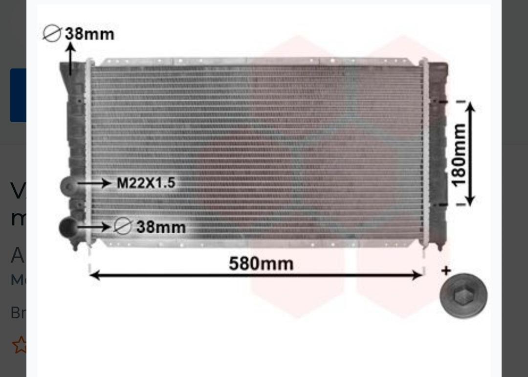 Volkswagen Golf II G60 Radiateur moteur recherché LesAnciennes.com