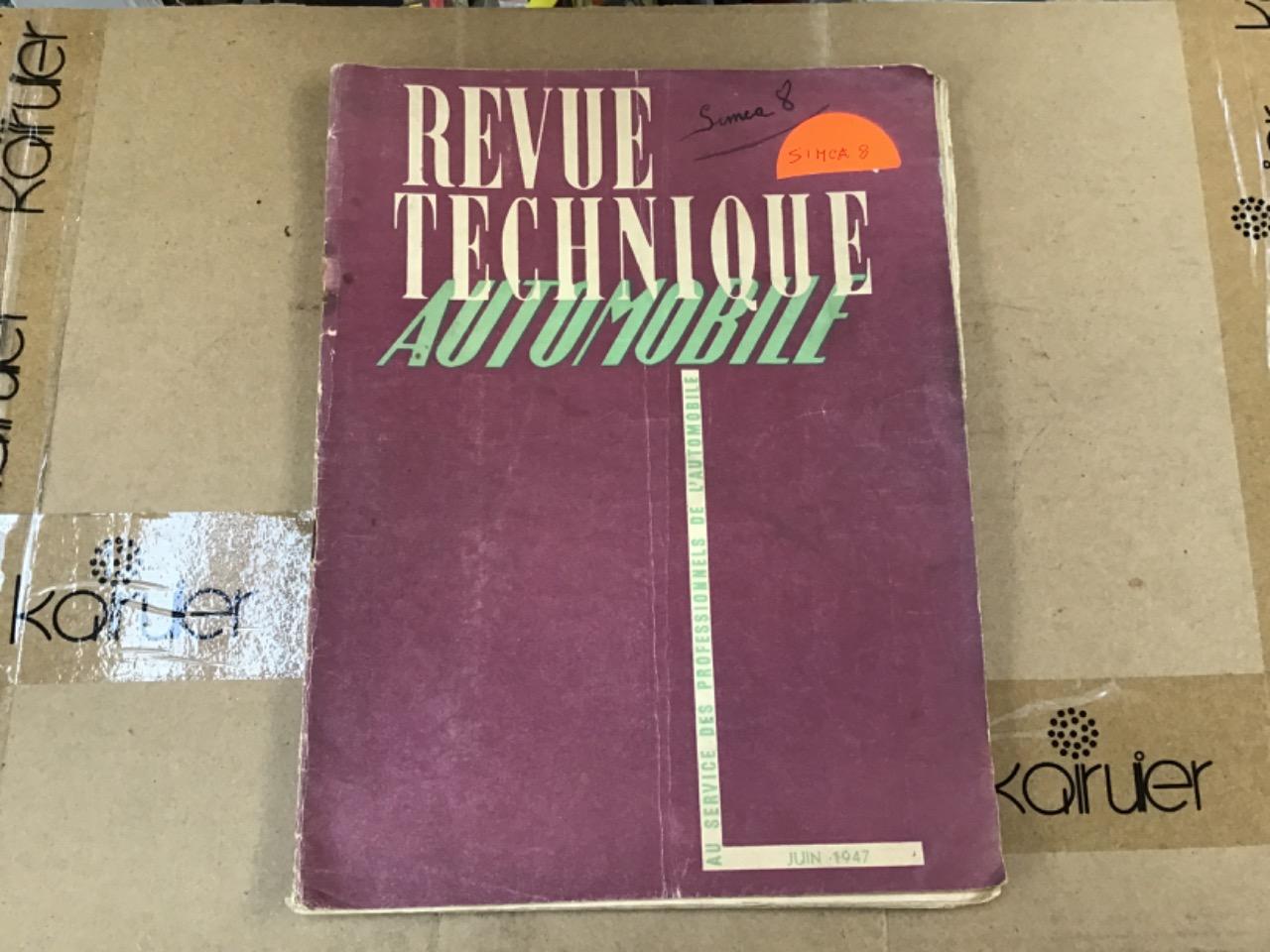 REVUE TECHNIQUE SIMCA 8 LesAnciennes.com