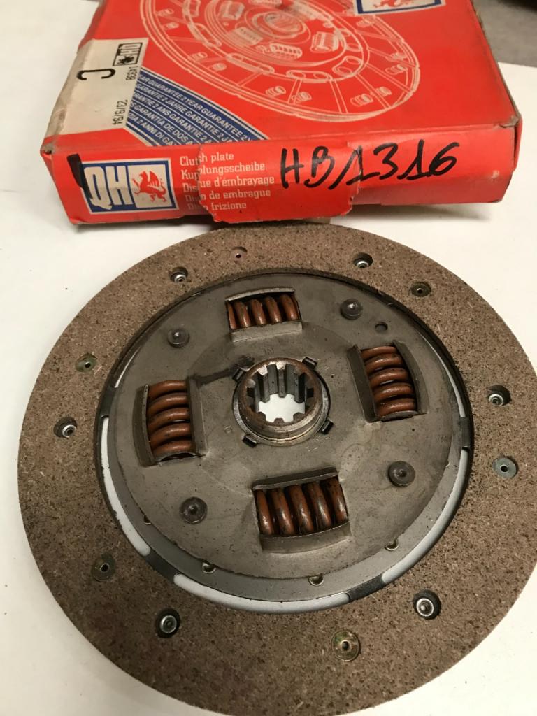 Disque embrayage neuf MG Midget Autin Healay LesAnciennes.com