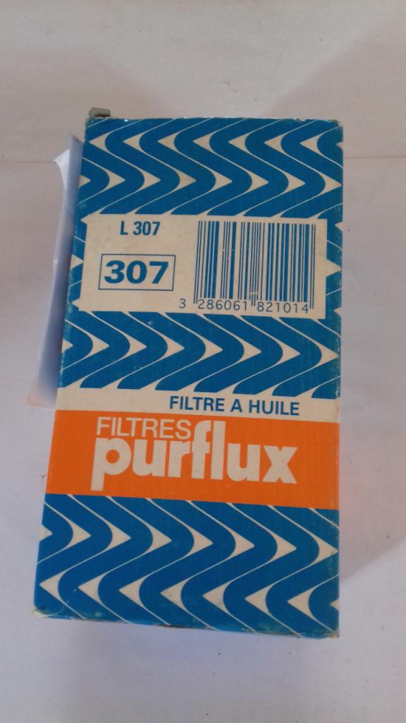 Filtre à Huile Purflux L307 - Haute Capacité De Filtration - Pour Moteur Essence Ou Diesel