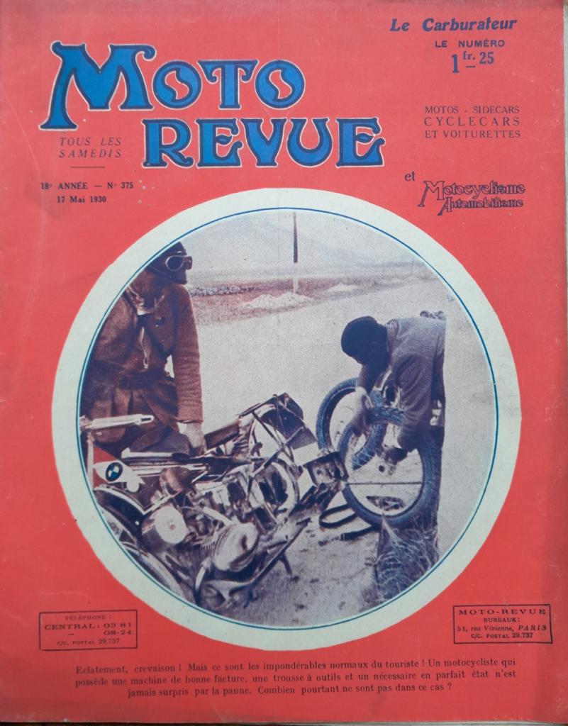 Moto Revue de1930 LesAnciennes.com