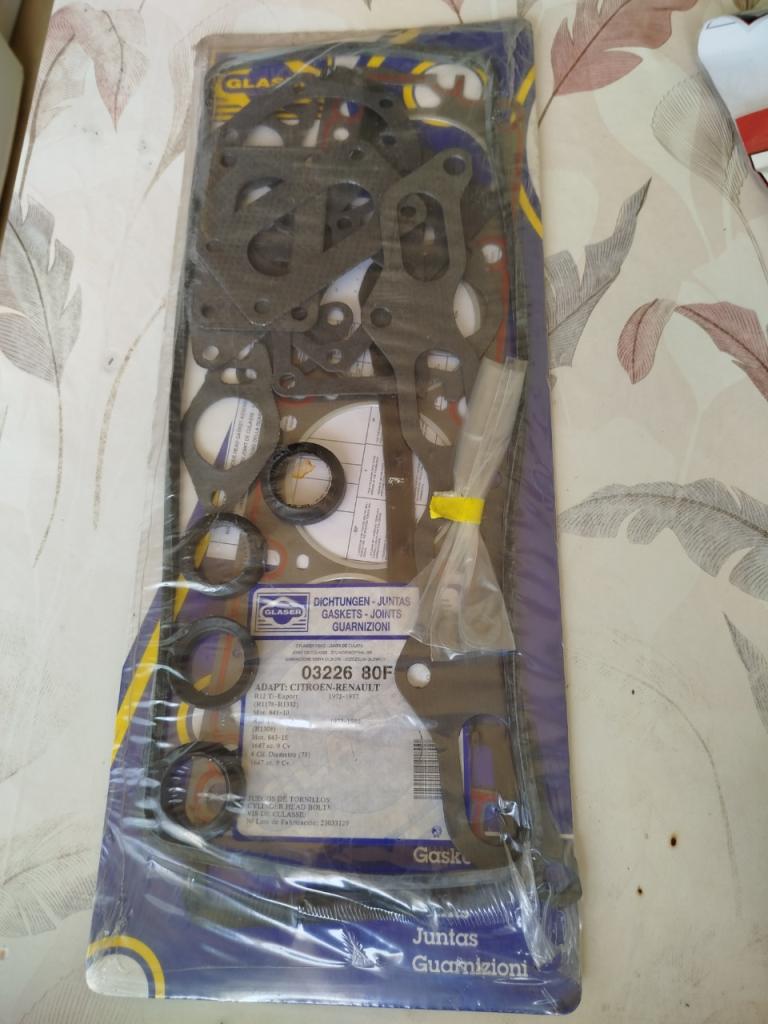 Pochette de joints pour RENAULT 12 TL ,R15, R17 LesAnciennes.com