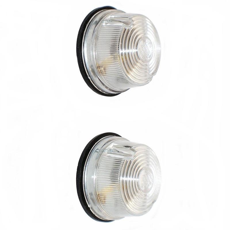 Jeu de 2 feux avant standards bi-fonction LesAnciennes.com