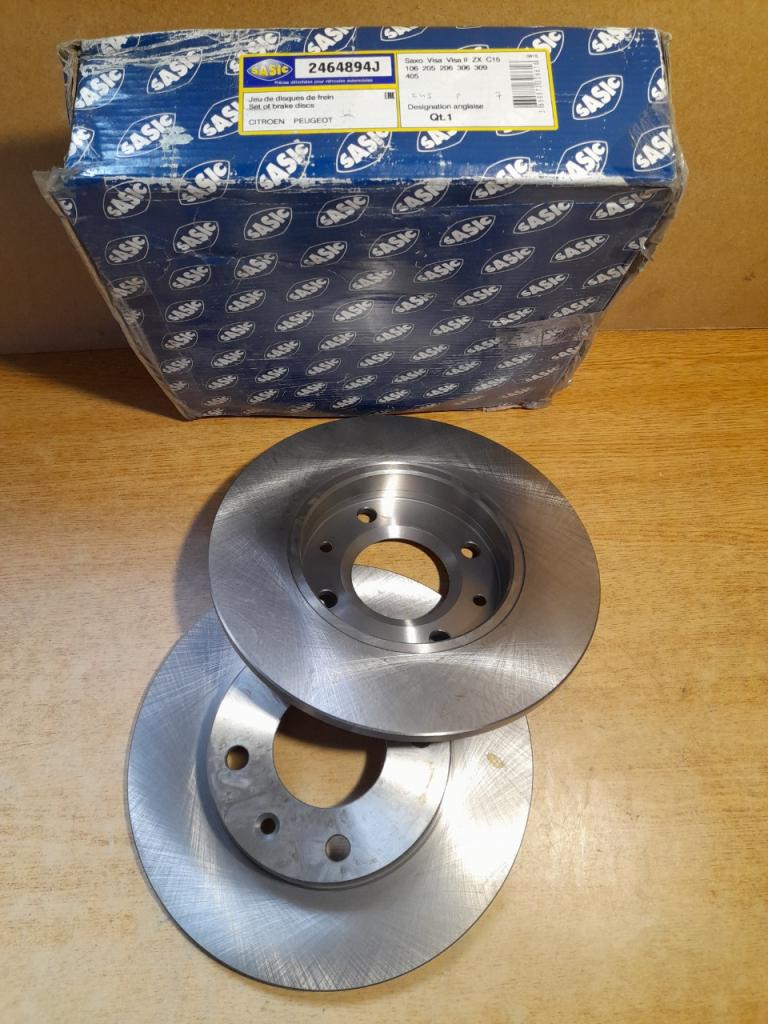Disques de frein avant Peugeot 205 309 106 LesAnciennes.com